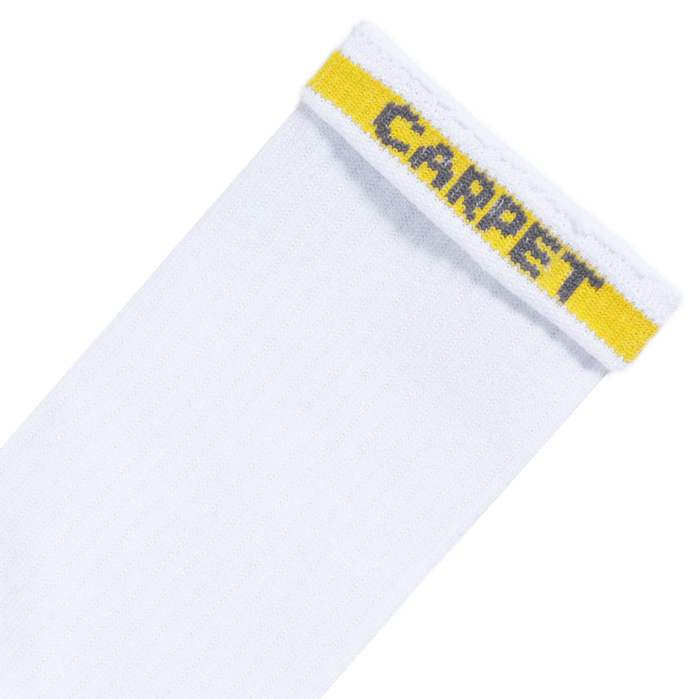 Carpet Company Socks White