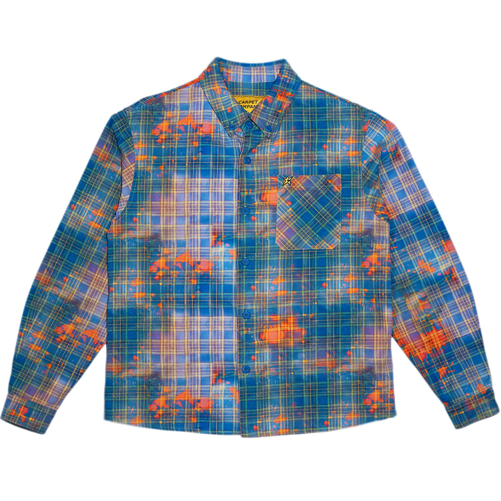 Carpet Company Sunfade Flannel Blue