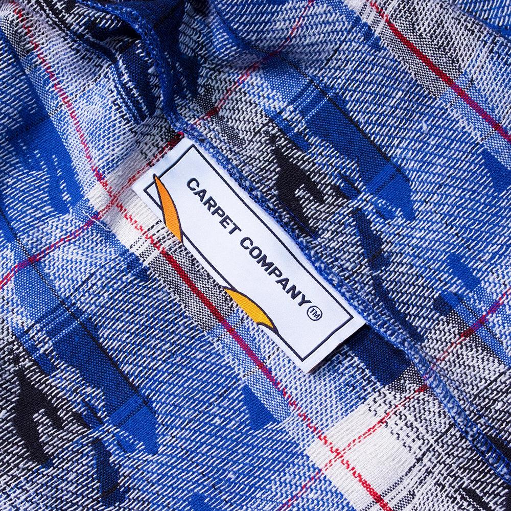 Carpet Company Tattered Flannel Blue