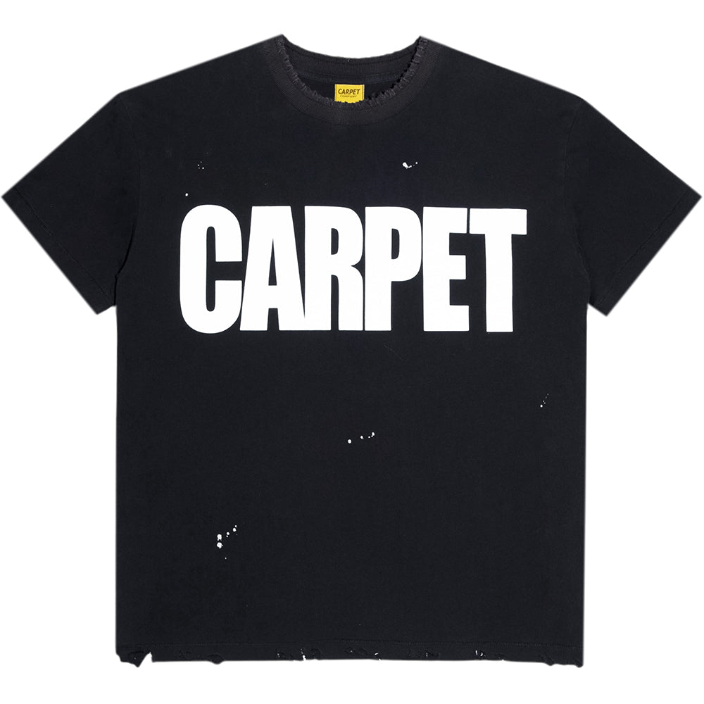 Carpet Company Battered Tee Black