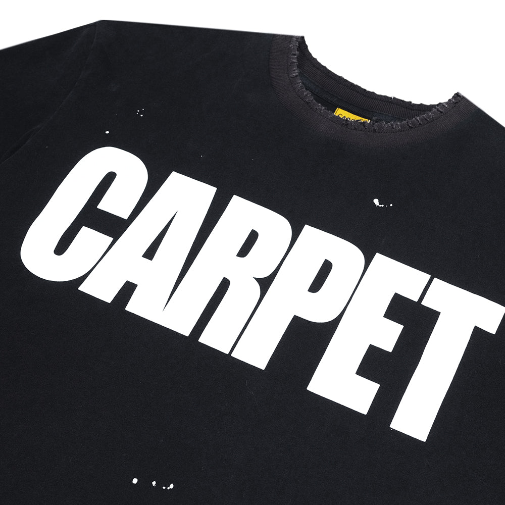 Carpet Company Battered Tee Black