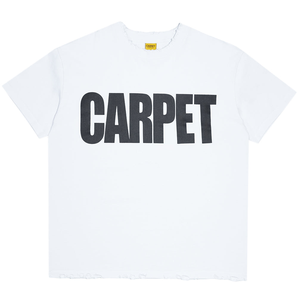 Carpet Company Battered Tee White