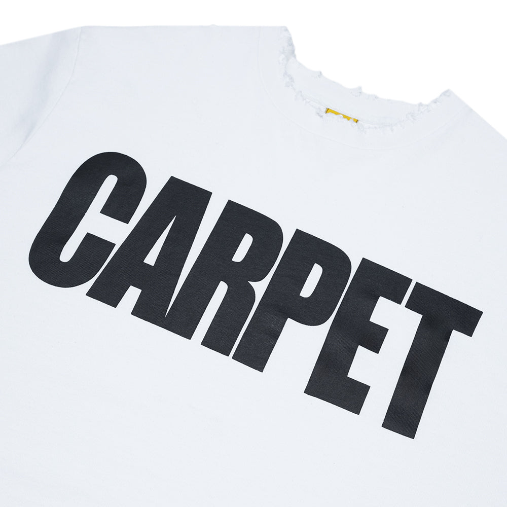 Carpet Company Battered Tee White