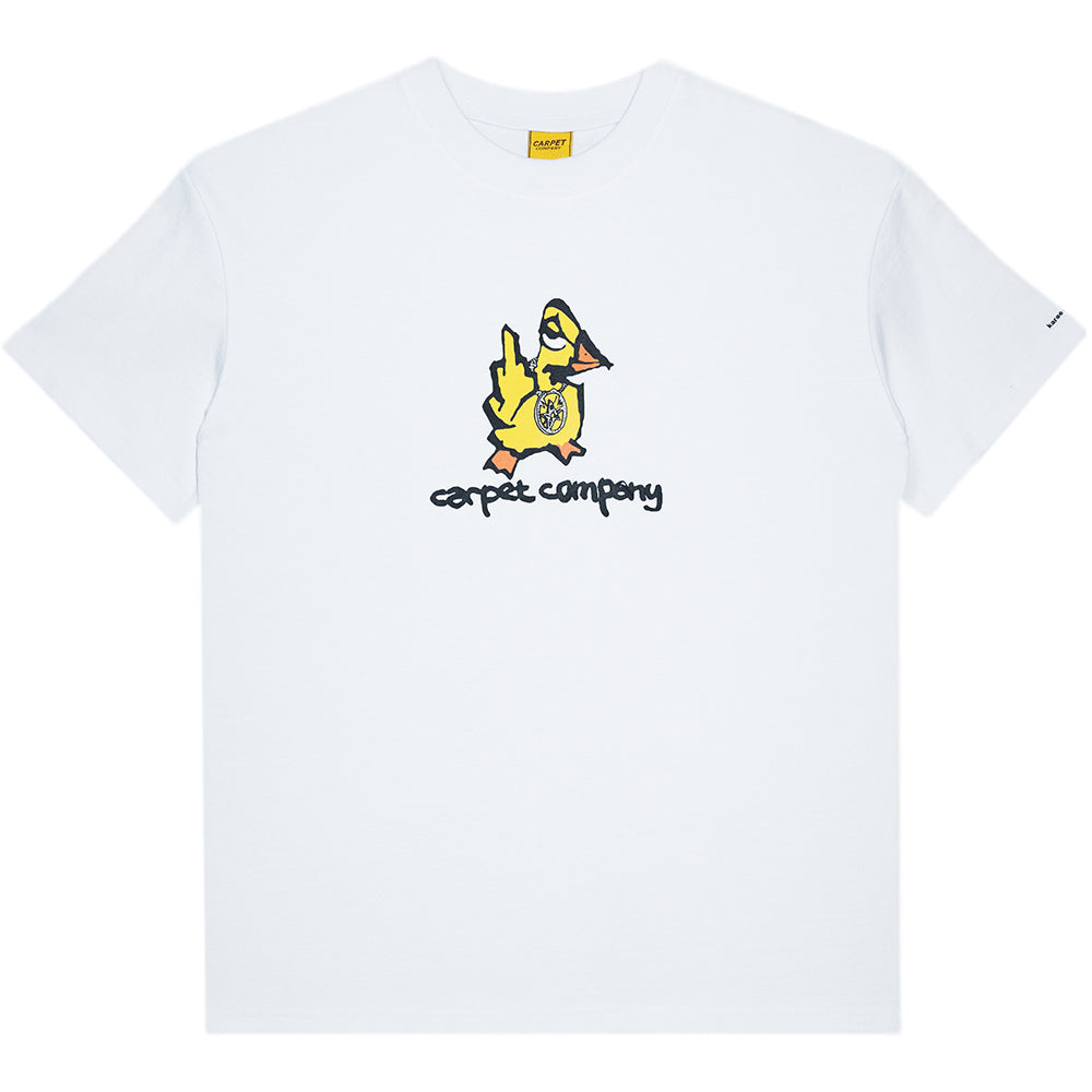 Carpet Company Duck You Tee White