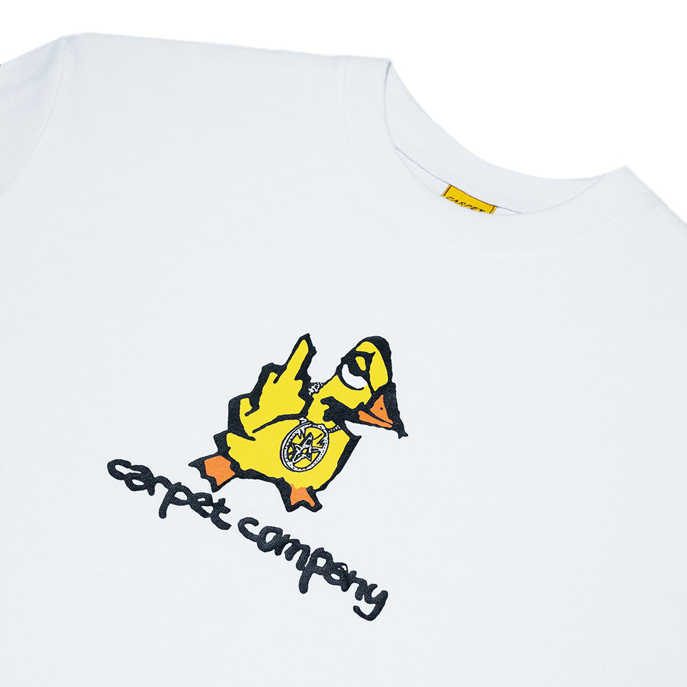 Carpet Company Duck You Tee White