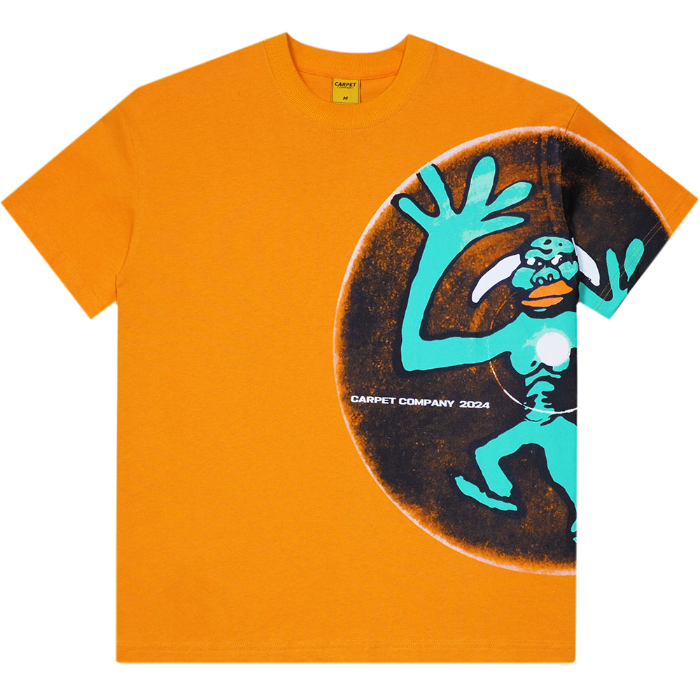 Carpet Company Vinyl Tee Orange