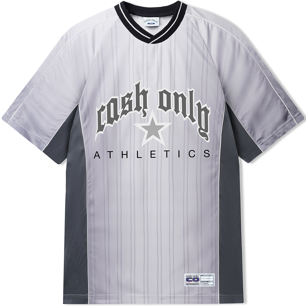 Cash Only Athletics Short Sleeve Jersey Grey