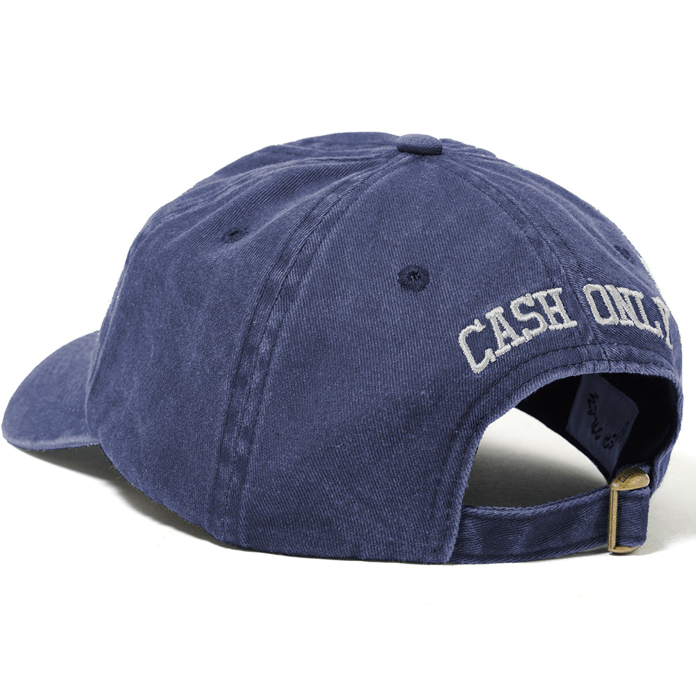 Cash Only Campus 6 Panel Cap Washed Navy