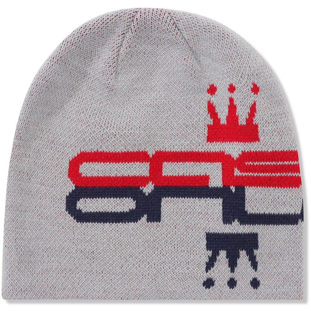 Cash Only Crown Skully Beanie Grey