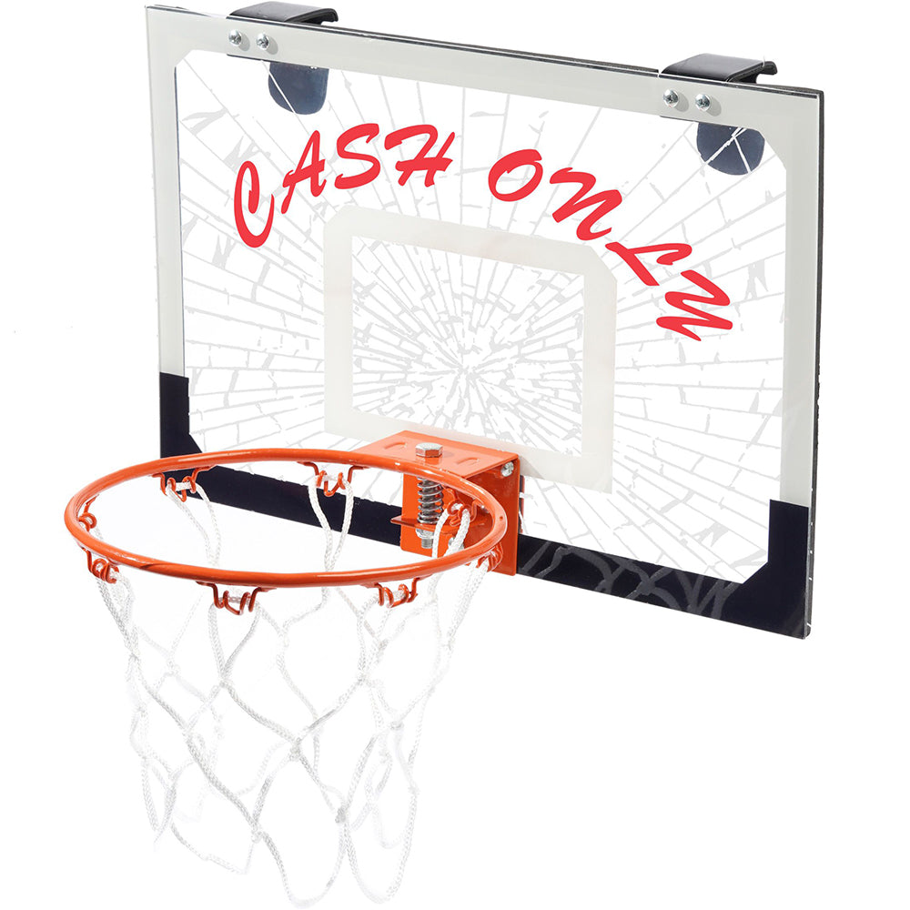 Cash Only Mini Basketball Hoop