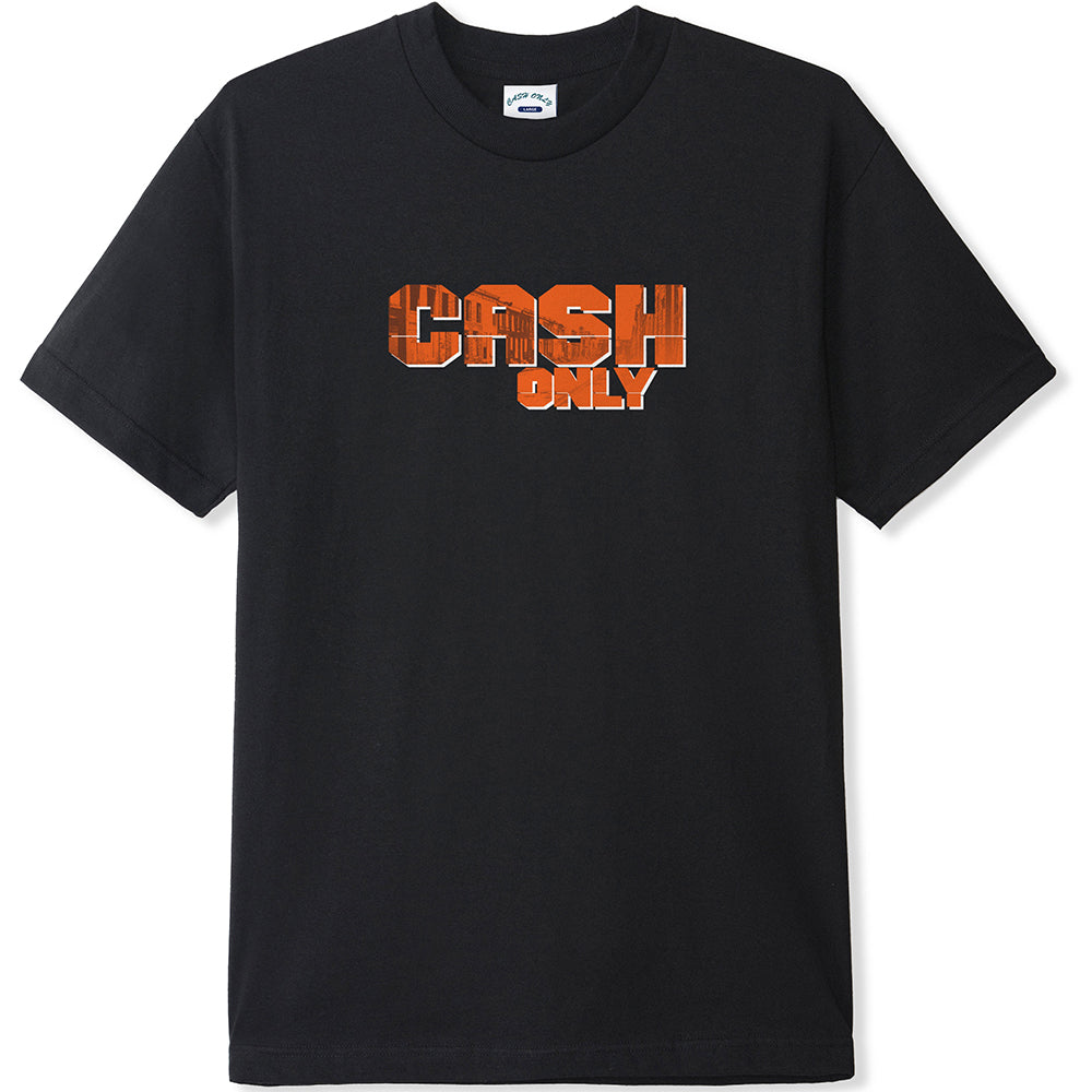 Cash Only Production Tee Black