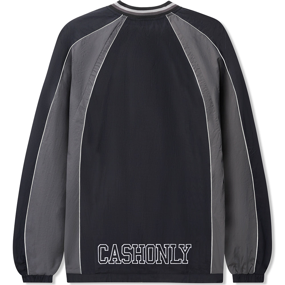 Cash Only Stadium Pullover Top Black