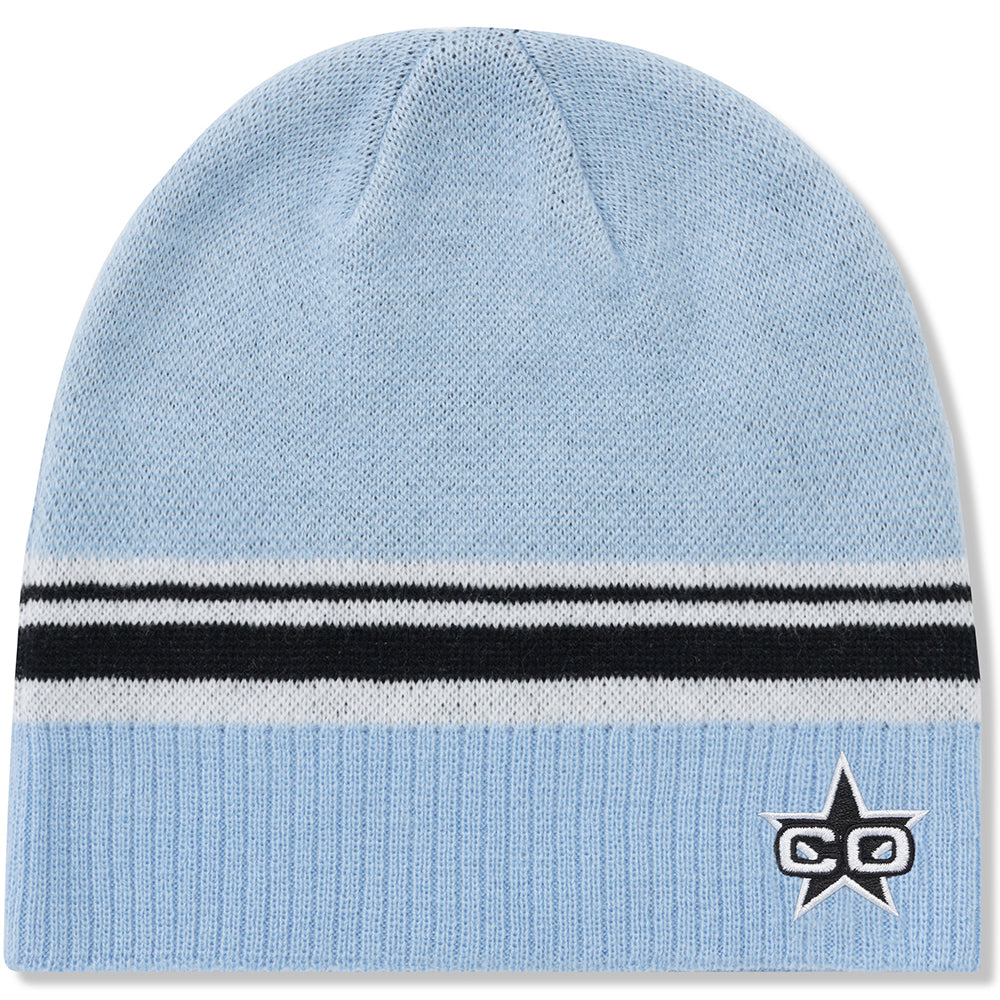 Cash Only Star Skully Beanie Powder Blue