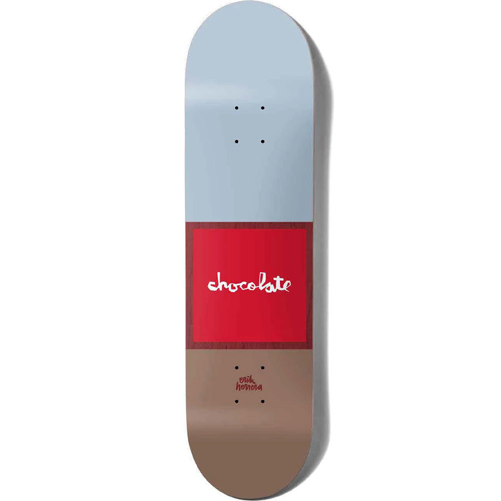 Chocolate Erik Herrera Red Square Skateboard Deck 8.125"