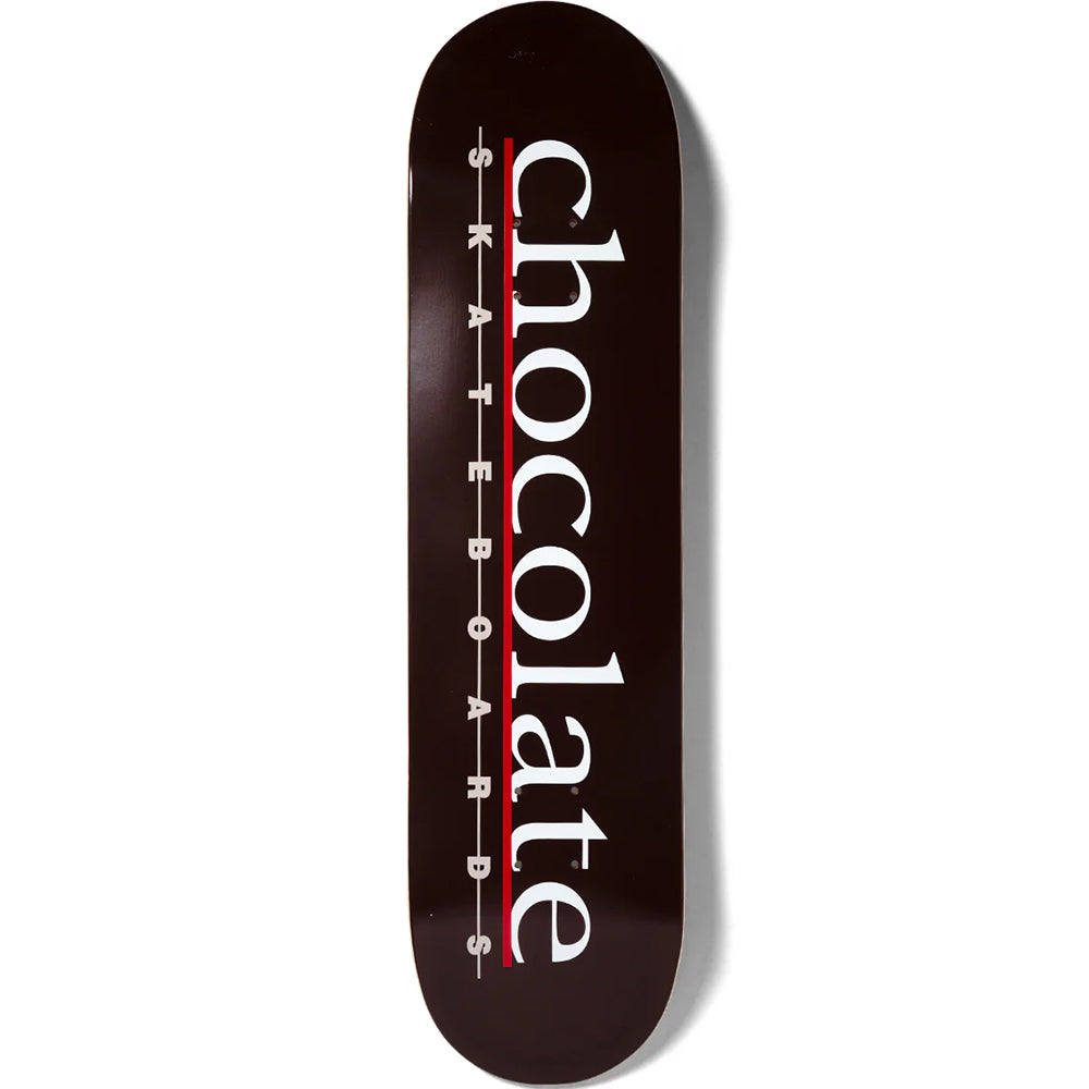 Chocolate James Capps Bar Logo Deck 8.5"