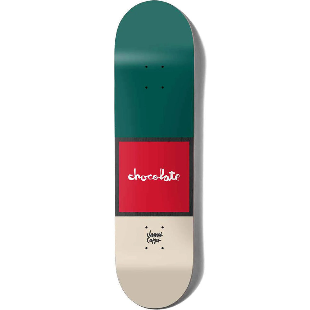 Chocolate James Capps Red Square Deck 8.25"