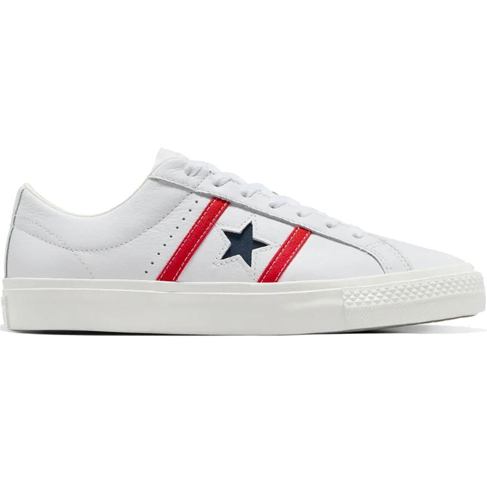 Converse CONS One Star Academy Pro Leather Shoes White/Red/Blue