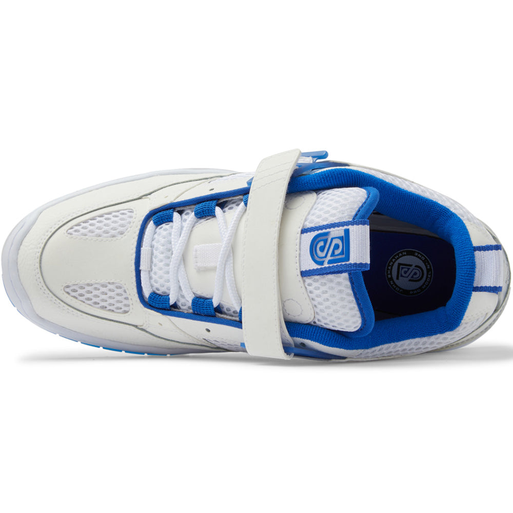 DC JS 1 John Shanahan Pro Shoes White/Blue