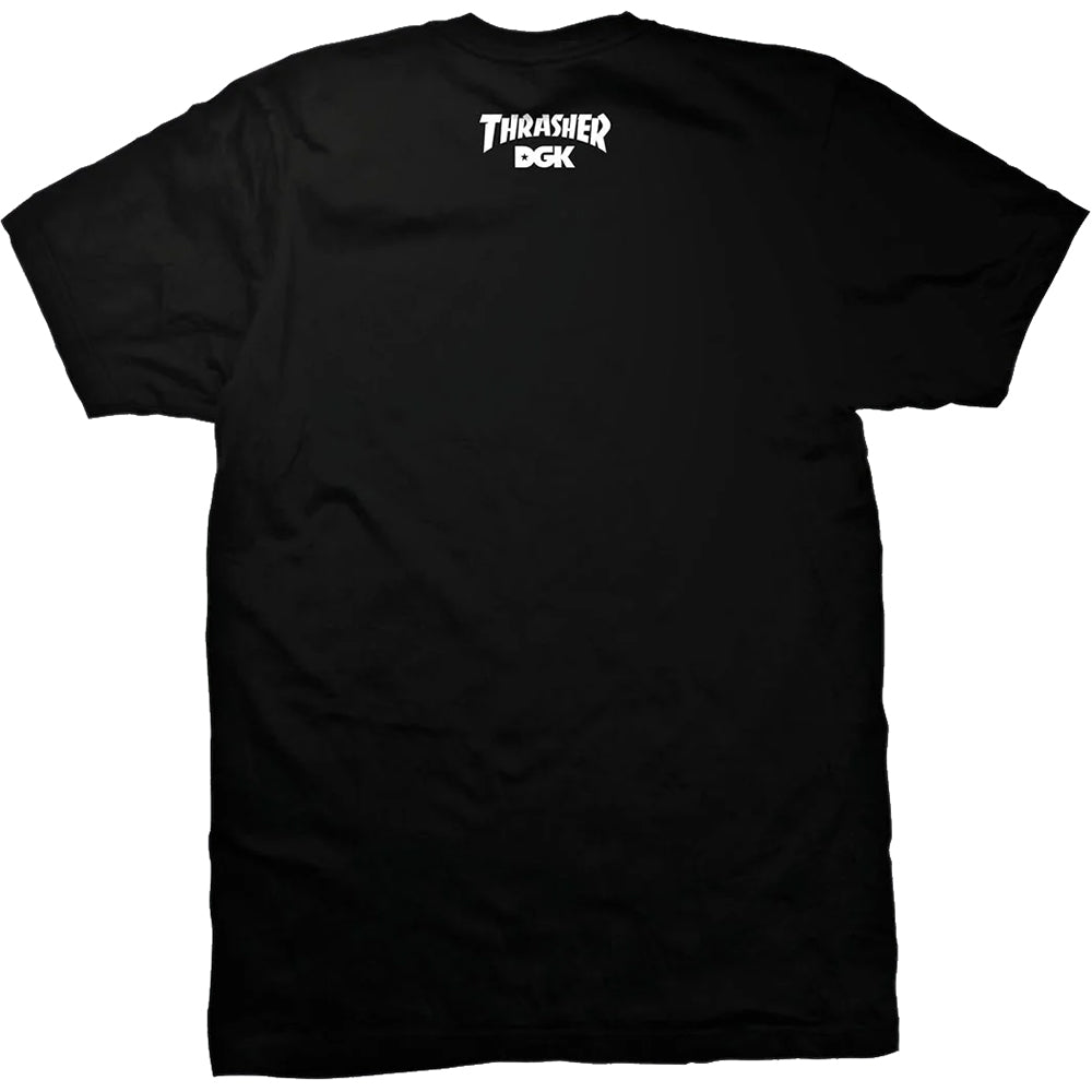 DGK x Thrasher Marcus McBride T Shirt Black