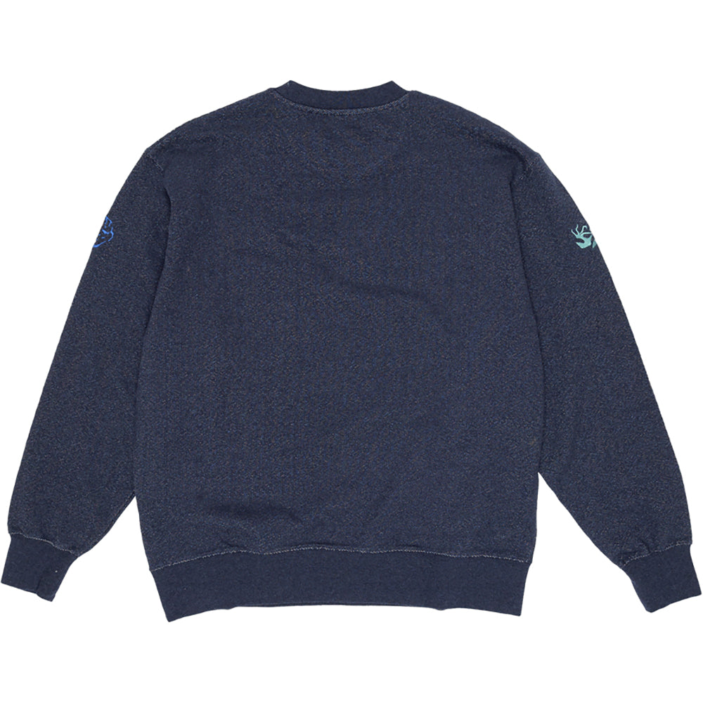 Dancer Fainting Crewneck Heather Navy