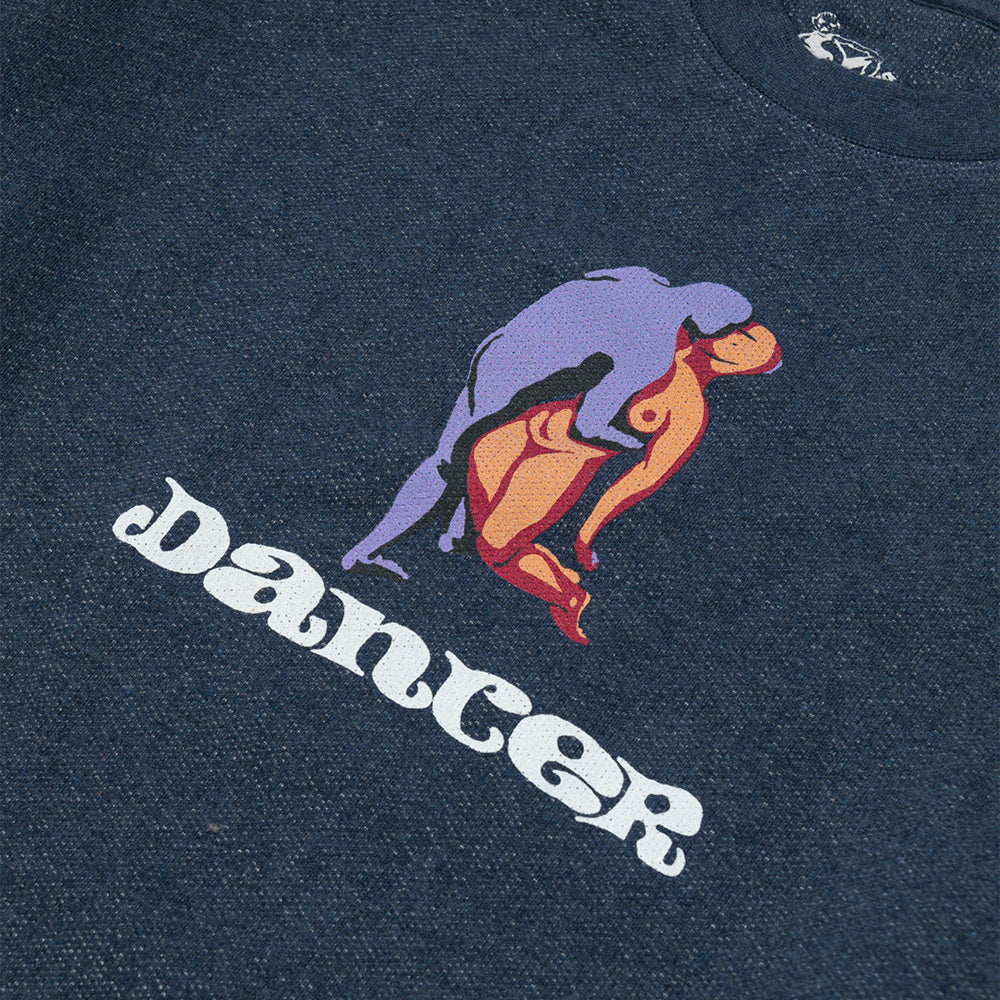 Dancer Fainting Crewneck Heather Navy