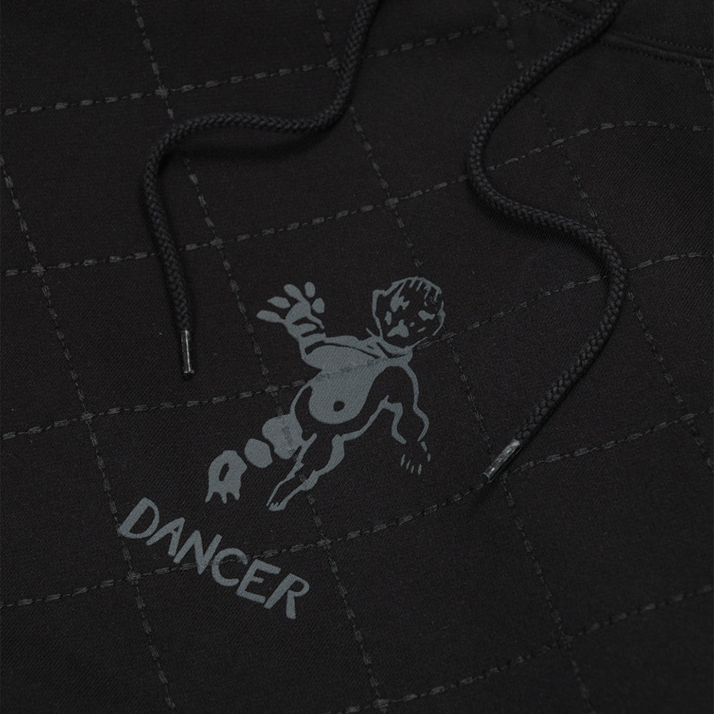 Dancer OG Diamond Stitch Hoodie Black