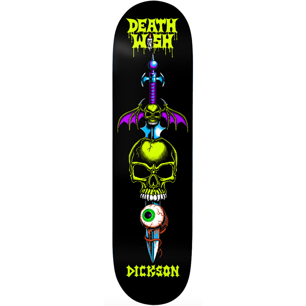 Deathwish Jon Dickson Forgotten Relics Deck 8.25"