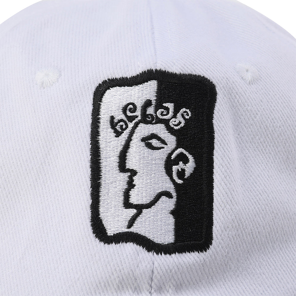 Hélas Dieu Grec Cap White/Black