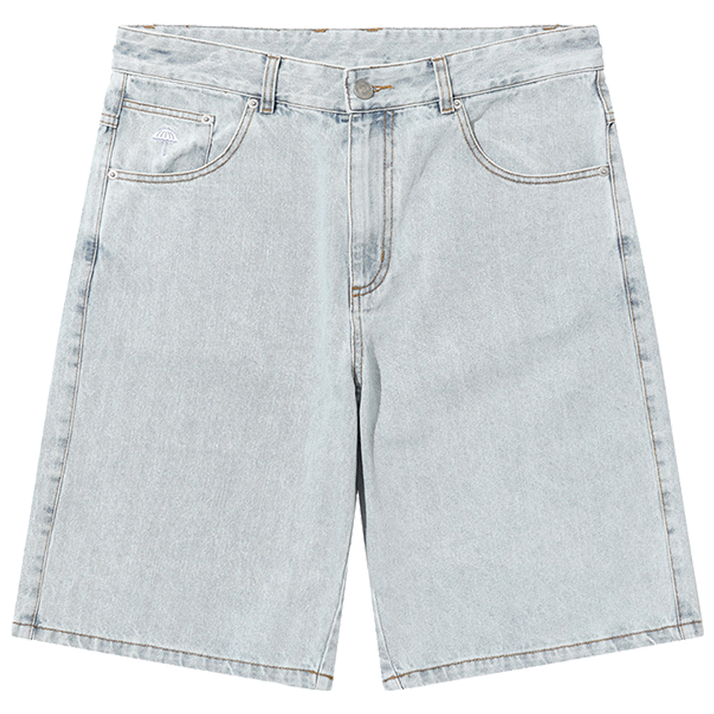 Hélas Dieu Grec Jeans Short Light Blue