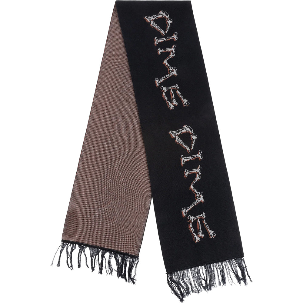 Dime MTL Bones Scarf Black