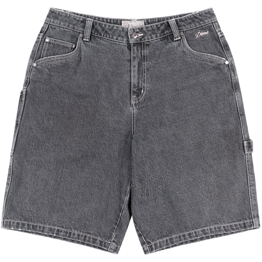 Dime MTL Classic Denim Shorts Faded Black