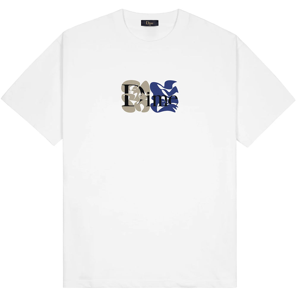 Dime MTL Classic Duo T Shirt White