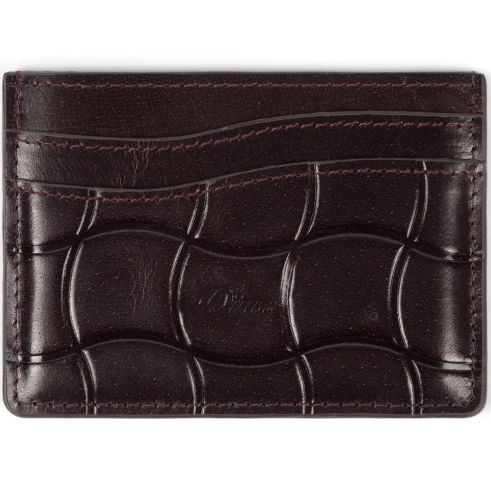 Dime MTL Classic Quilted Cardholder Burgundy