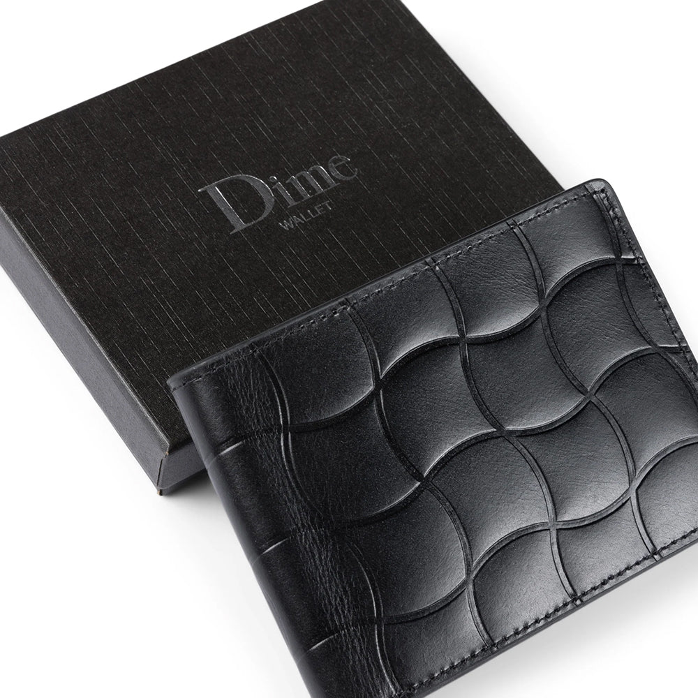 Dime MTL Classic Quilted Wallet Black