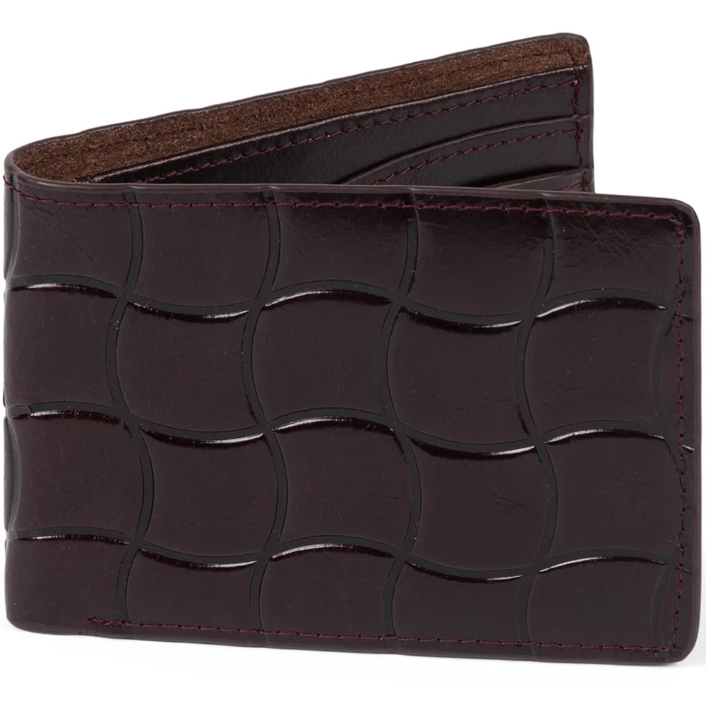 Dime MTL Classic Quilted Wallet Burgundy