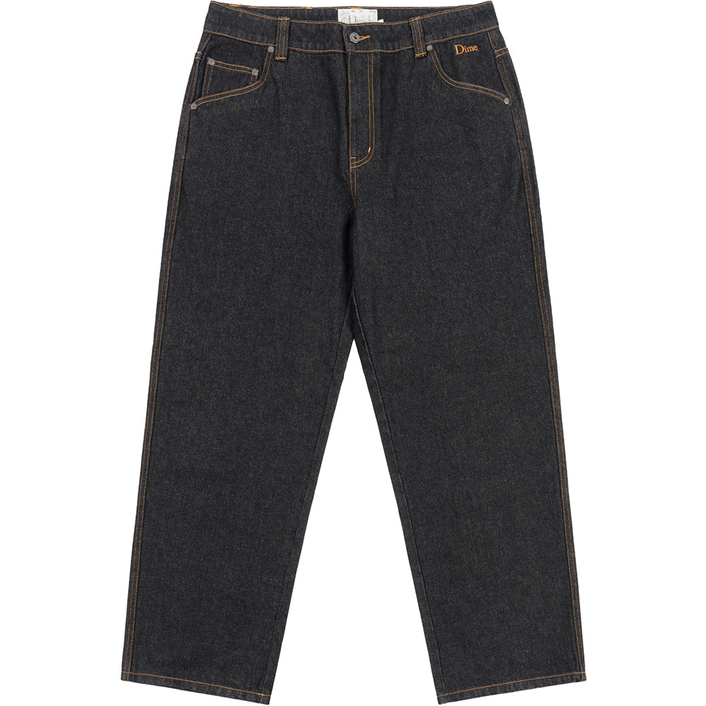 Dime MTL Classic Relaxed Denim Pants Black Washed