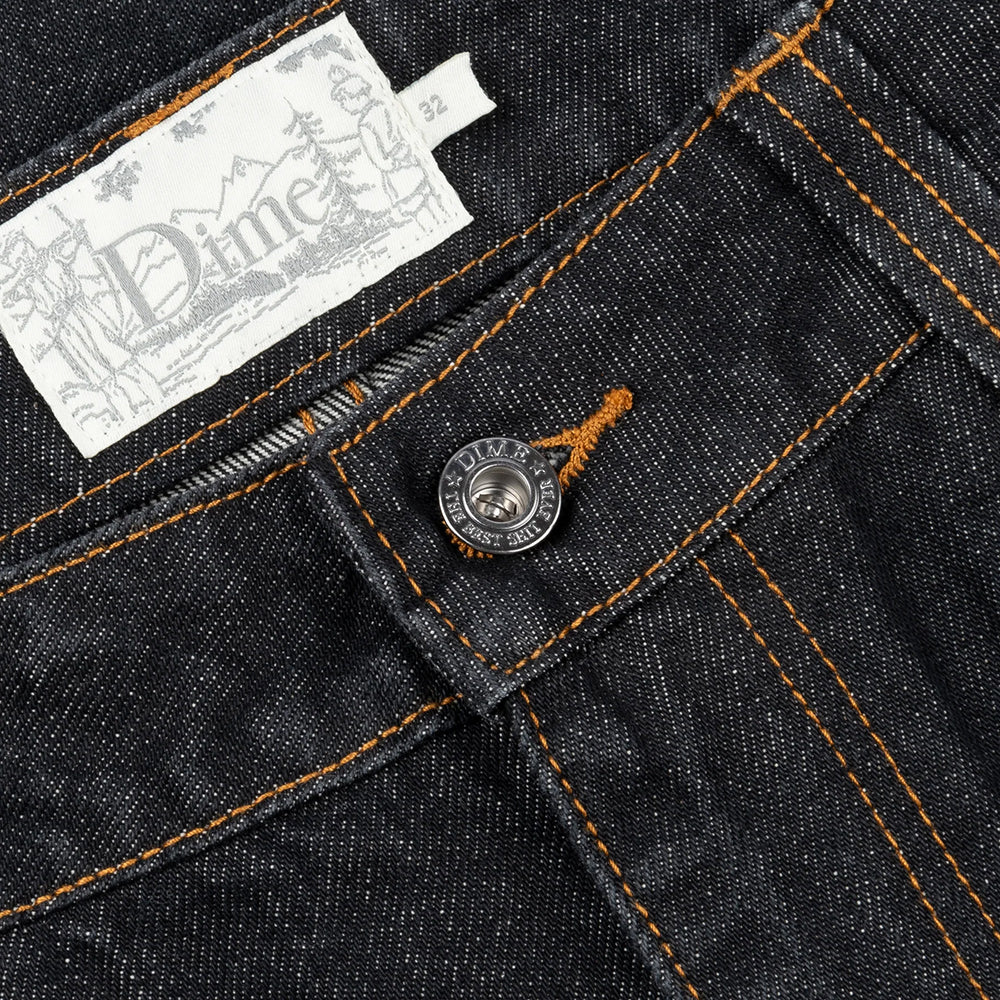 Dime MTL Classic Relaxed Denim Pants Black Washed