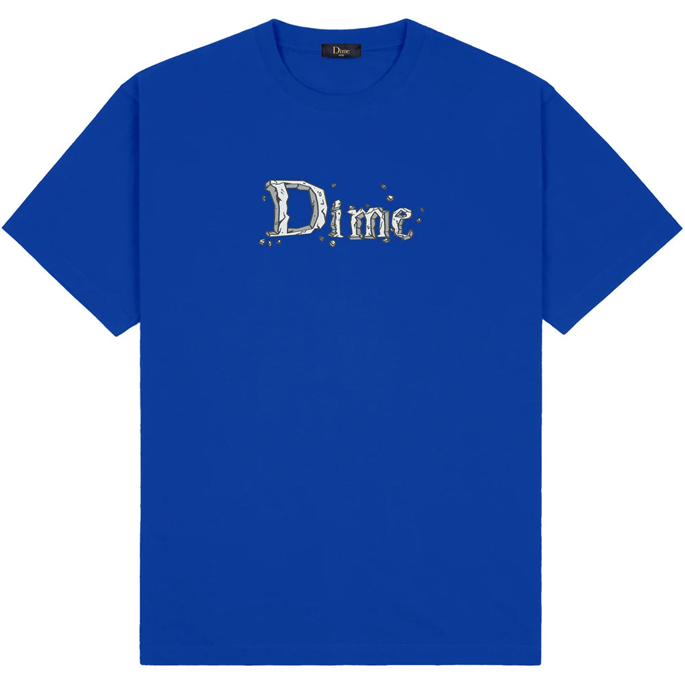 Dime MTL Classic Stone T Shirt Navy Blue