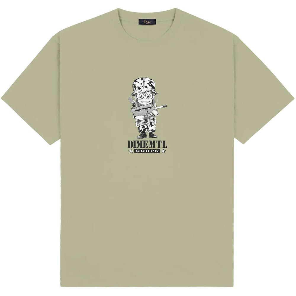 Dime MTL Dimecorps T Shirt Warm Khaki