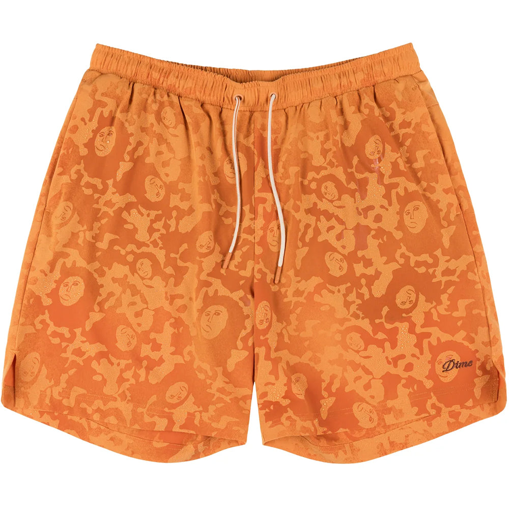 Dime MTL Secret Swim Shorts Orange