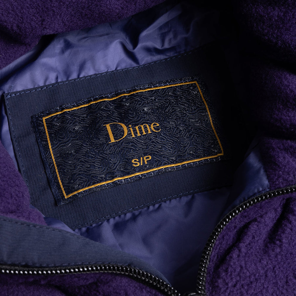 Dime MTL Sleeveless Puffer Plum