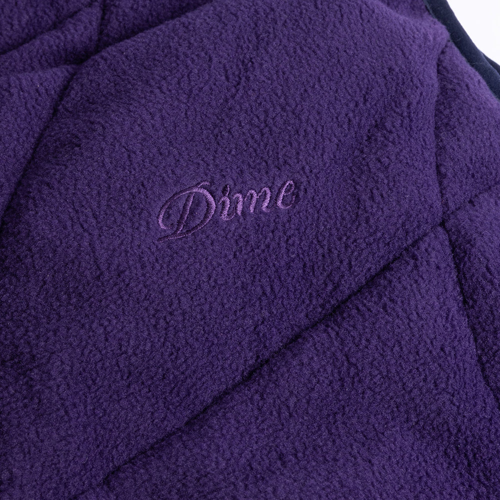 Dime MTL Sleeveless Puffer Plum