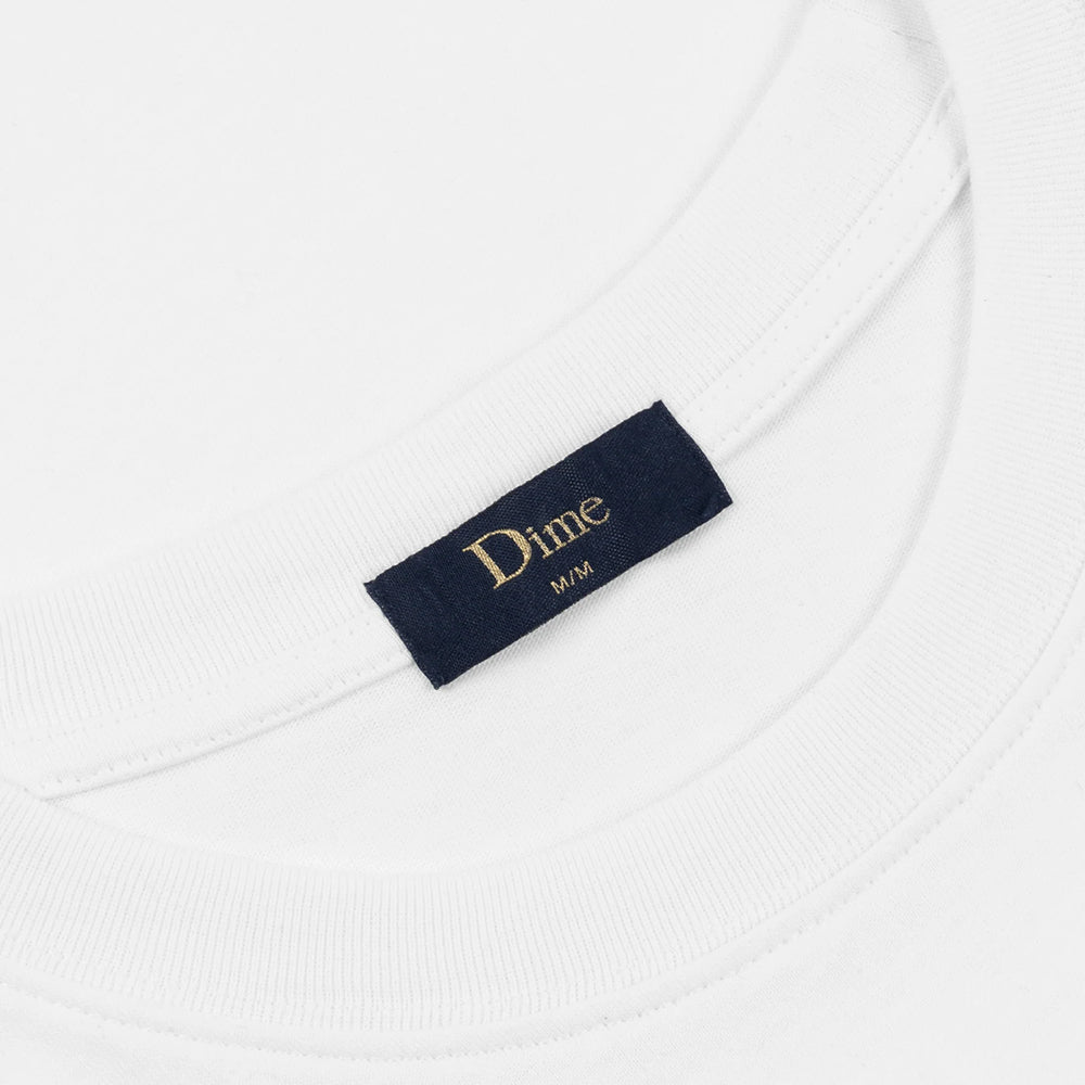 Dime MTL Classic Duo T Shirt White