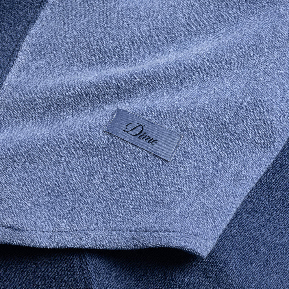 Dime MTL Terry Cloth Shirt Blue