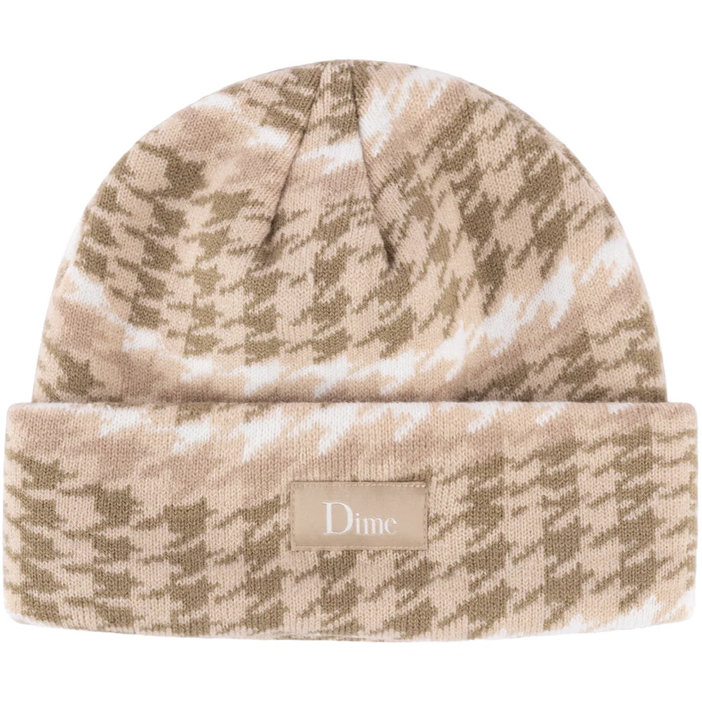 Dime MTL Wavetooth Cuff Beanie Tan