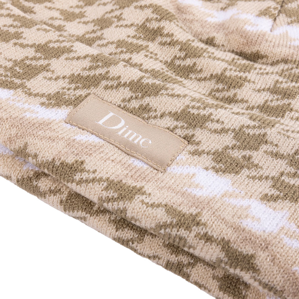 Dime MTL Wavetooth Cuff Beanie Tan