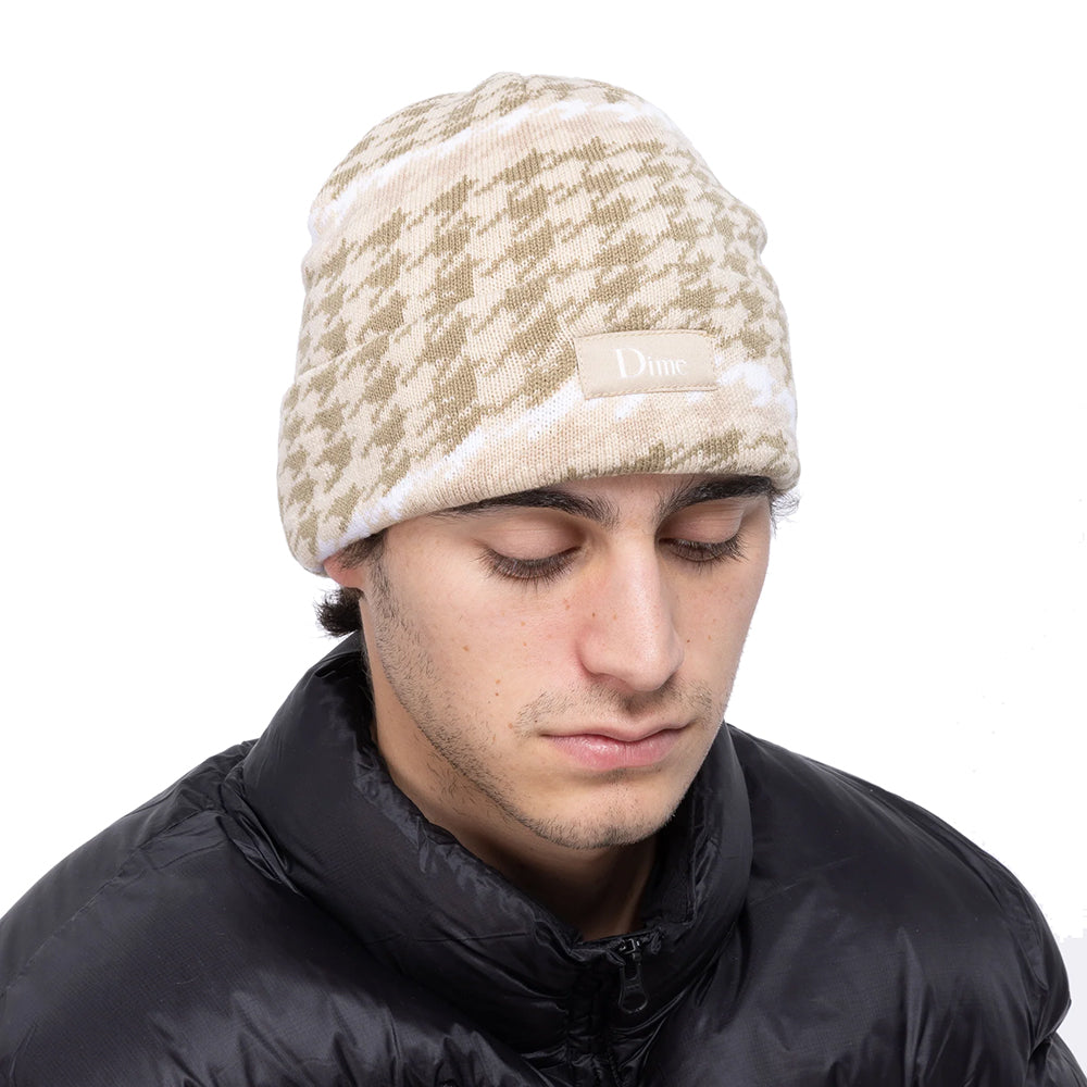 Dime MTL Wavetooth Cuff Beanie Tan