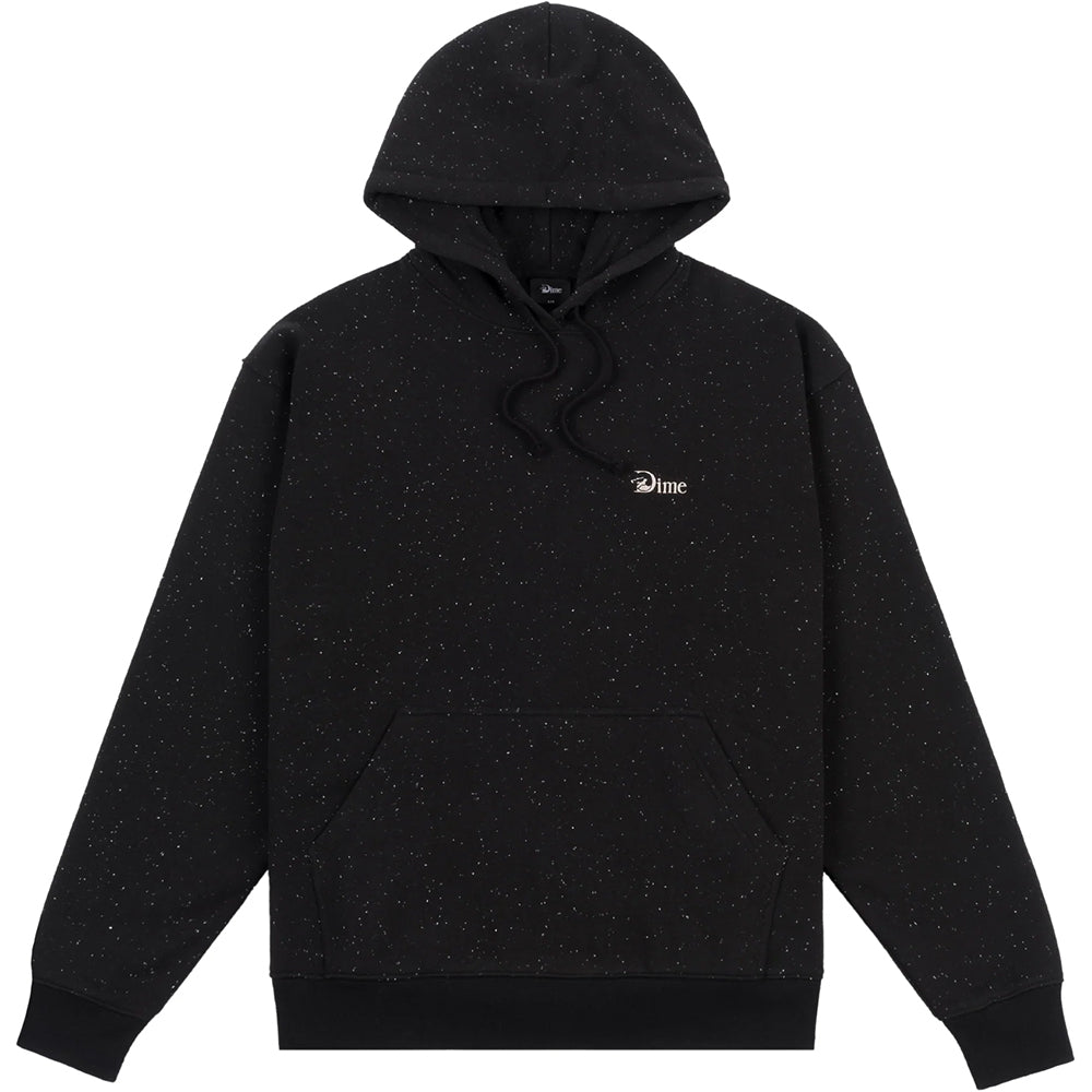 Dime MTL x Classic Grip Hoodie Black Speckled