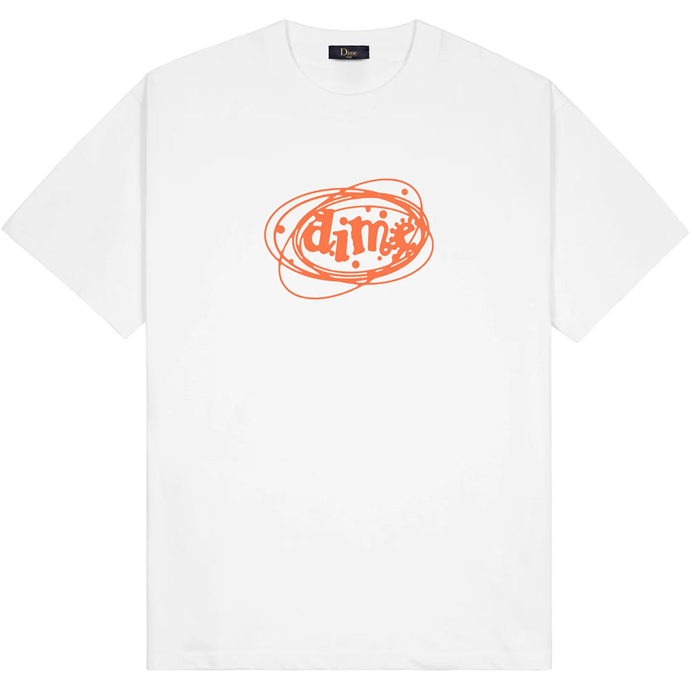 Dime MTL Cosmos T Shirt White