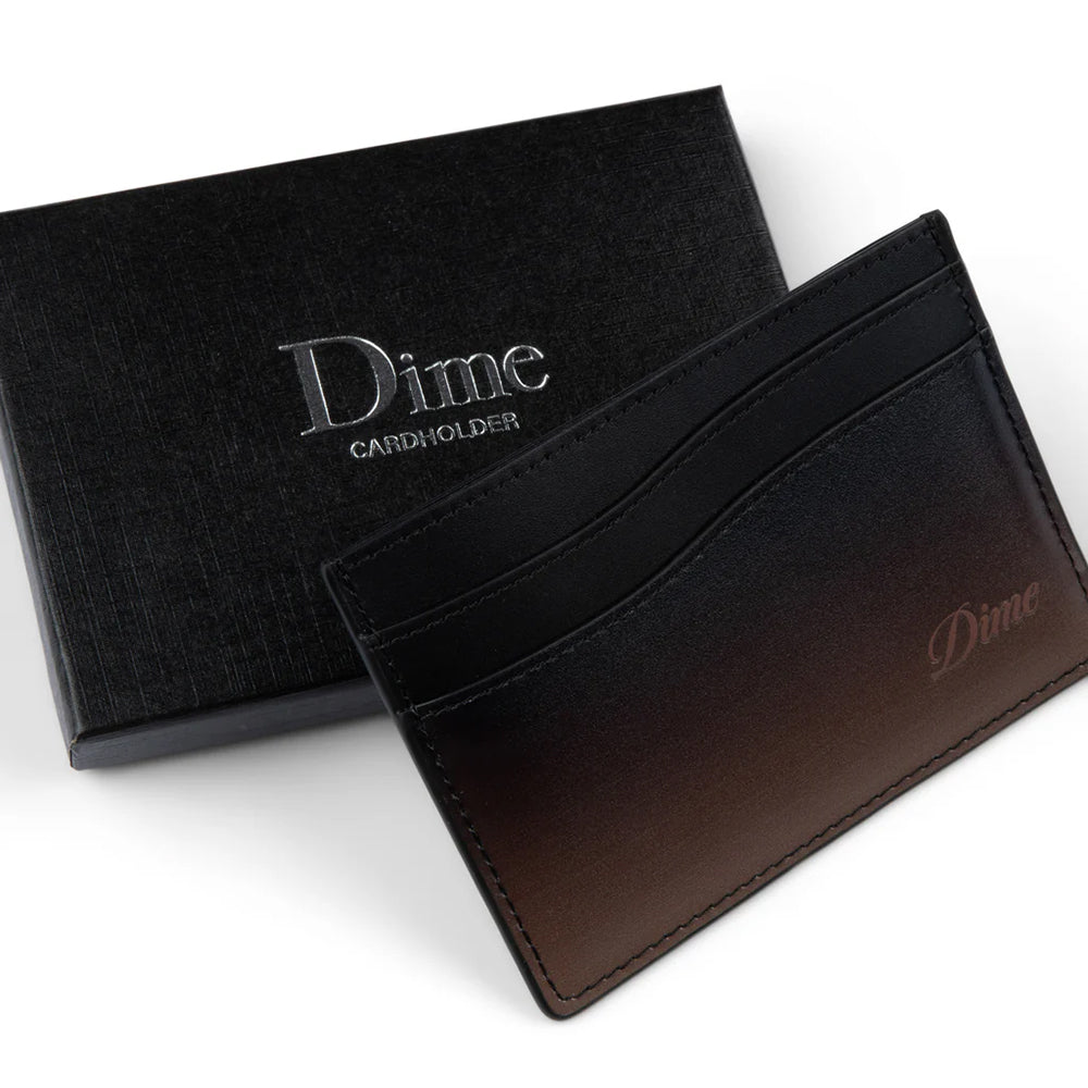 Dime MTL Cursive Gradient Cardholder Copper